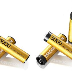 pack 6 x Batterie LR6 rechargeables 3000mAh