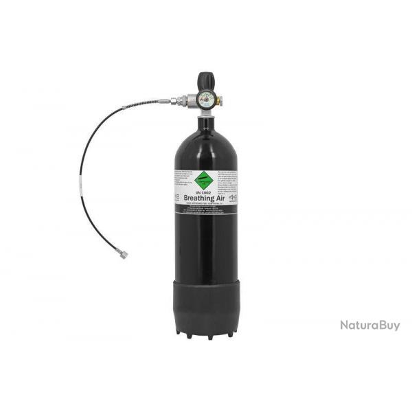 Bouteille de charge PCP 5 litres 300 bar + flexible de charge MDE