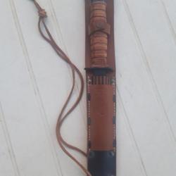 COUTEAU USM-3 AVEC FOURREAU CUIR PARA U.S.
