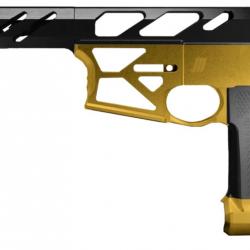 ORACLE P* Corps Complet CNC Aluminium avec Grip - Gold Noir - MONK