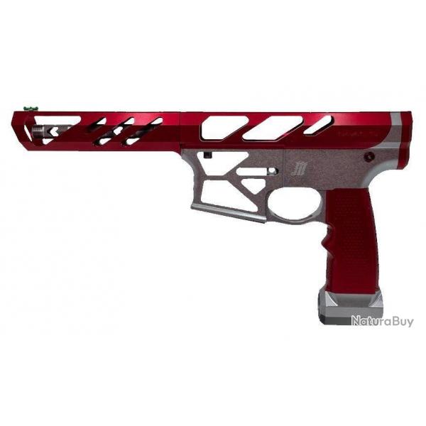 ORACLE P* Corps Complet CNC Aluminium avec Grip - Titanium Rouge - MONK