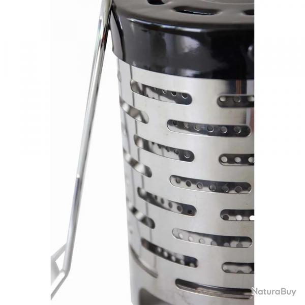 Adaptateur pour rchaud  gaz H14,5cm  11,5cm