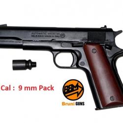 Pistolet Mod. 96  Réplique Colt 1911  Bronzé