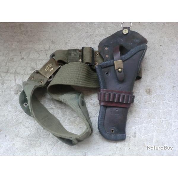 parure ensemble ceinturon cartouchires + holters