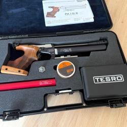 PIstolet PCP 4.5mm compétition 10m - TESRO PA-10-2 BASIC upgrade PRO