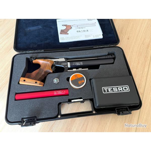 PIstolet PCP 4.5mm comptition 10m - TESRO PA-10-2 BASIC upgrade PRO