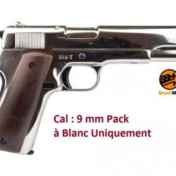 Pistolet Mod. 96  Réplique Colt 1911  Chrome  9 mm
