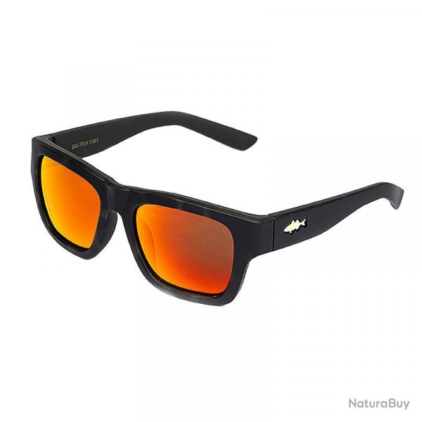Lunettes polarisantes BIG FISH 1983 Recycling sea bass 2 Red iridium