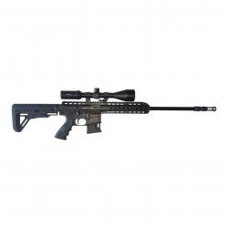 Pack Schmeisser BA-15-22 Tactical Black + lunette 4-12X50 cal.22lr (Occasion)