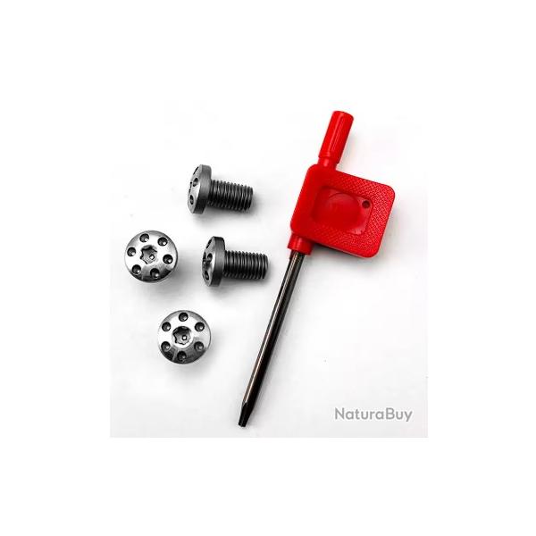 visserie inox TYPE 1 pour plaquette colt LIVRAISON GRATUITE