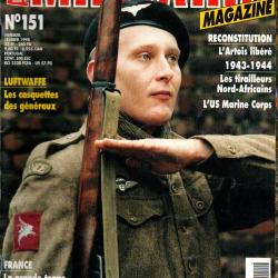 Militaria magazine 151 casquettes généraux germains aviation, dukw, tirailleurs italie 1943,