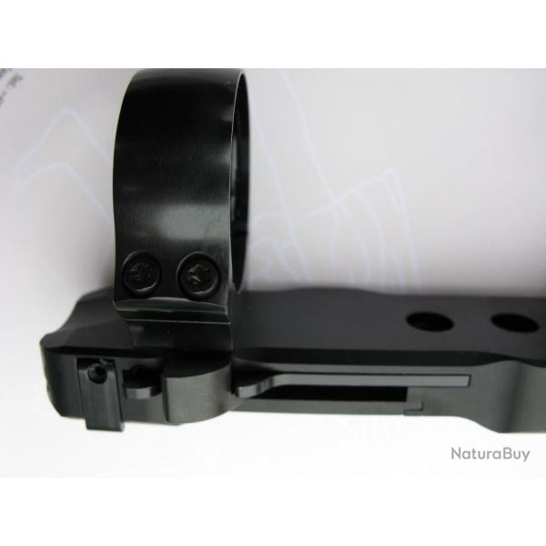 Montage HMS-Swift avec colliers de 34 mm pour Merkel RX Helix se verrouillant par un seul levier