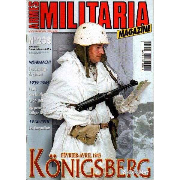 Militaria magazine 238 , protection anti-gaz us army 41-45, 20e bataillon de chasseurs 27-45, artill