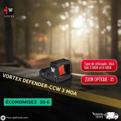 VORTEX DEFENDER-CCW 3 MOA & 6 MOA  VORTEX DEFENDER-CCW 6 MOA