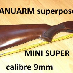 crosse carabine MANUARM MINI SUPER SUPERPOSE calibre 9mm - VENDU PAR JEPERCUTE (a66411)