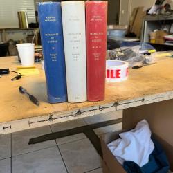 3 volumes de la 2ème guerre