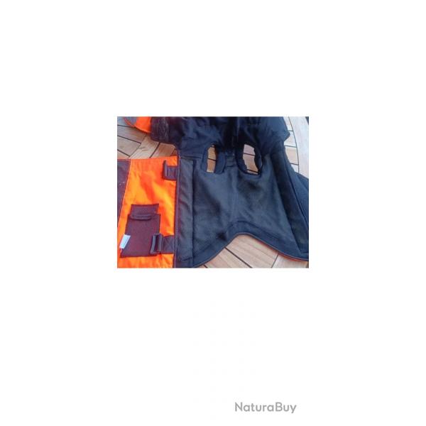 Gilet protection kevlar chien verney Carron