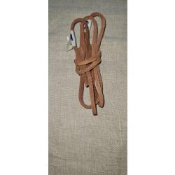 lacet cuir pour étui de colt ou couteau US   1 m