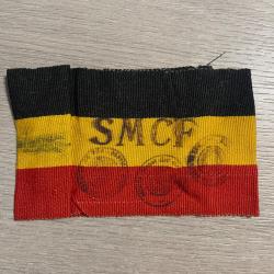 Brassard Service Militaire des chemins de fer belge ww2