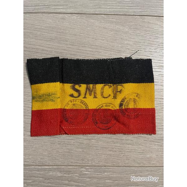 Brassard Service Militaire des chemins de fer belge ww2