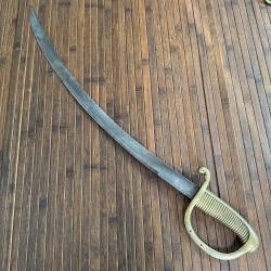 SABRE 1816 BRIQUET NAPOLÉONIEN DE LA MANUFACTURE DE VERSAILLES ET POINÇON DE DIRECTEUR MR BOUTET