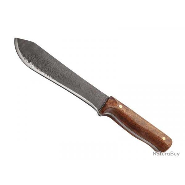 Mini machette Herbertz lame 18cm manche cerisier + etui et allume feu