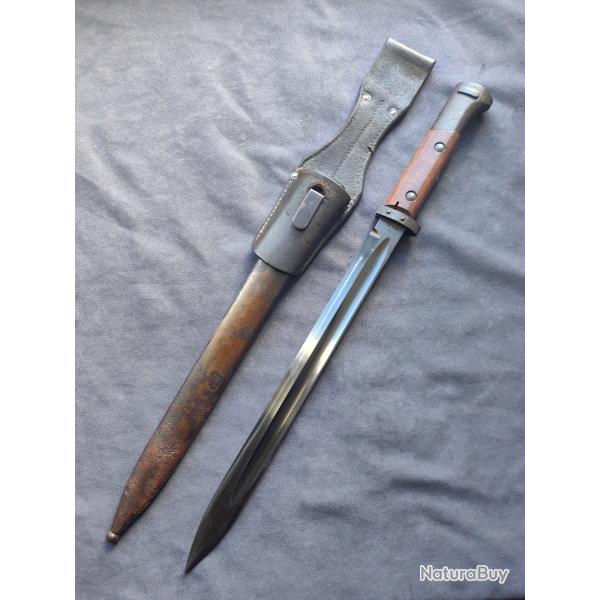 Baionnette VZ24 (Fabrication de guerre) DOT - Tchcoslovaquie/Allemagne