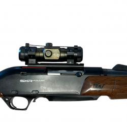 Carabine semi-auto Winchester "SXR Vulcan" 270WSM, point rouge mise à prix 1 sans réserve, occasion