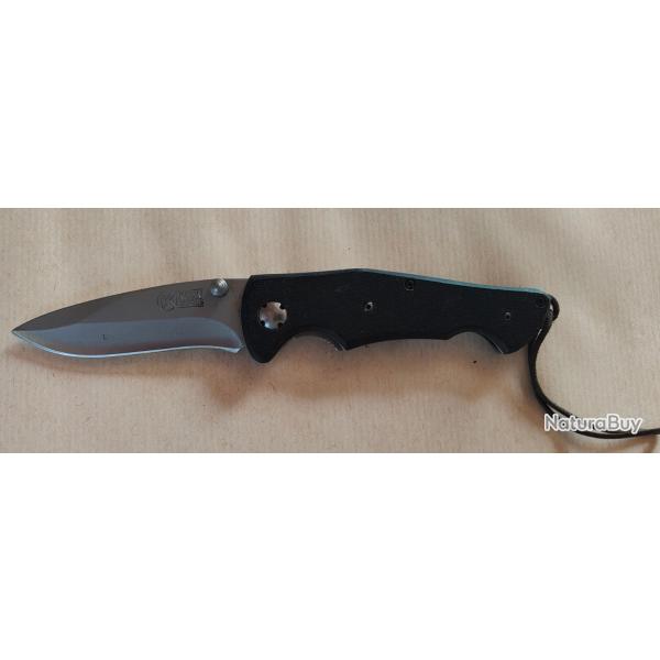 Couteau pliant, collection, keen blades, ouverture facile, clip ceinture