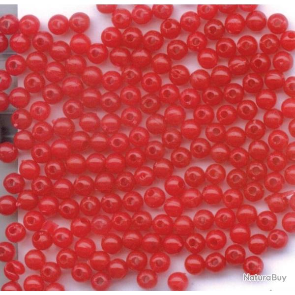 PERLE SURF ROUGE X50 - 4mm - FLASHMER