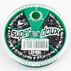 PLOMB BOITE CHEVROTINE ZIG-ZAG X6 - LEMER