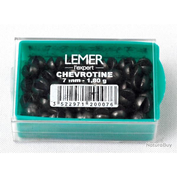 PLOMB CHEVROTINE DIAM.11-8.5G*20 - LEMER