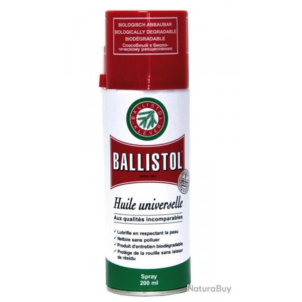 AEROSOL HUILE BALLISTOL 200ML - 0.2000 - KLEVER BALLISTOL