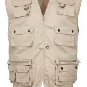Gilet De Chasse/pêche Gander Mountain - Homme, Toile Beige, Taille S, Bon état