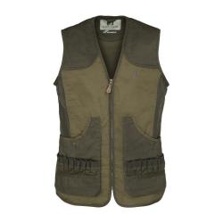 GILET CHASSE LEGER SAVANE KAKI - 3XL - PERCUSSION