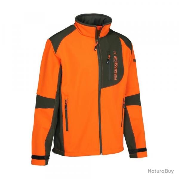 VESTE SOFTSHELL BLAZE - 2XL - PERCUSSION