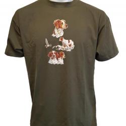 TEE SHIRT 4 EPAGNEUL - 5/6 ANS - BARTAVEL