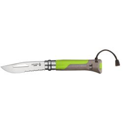 COUTEAU OUTDOOR TERRE N°8 - Vert - OPINEL