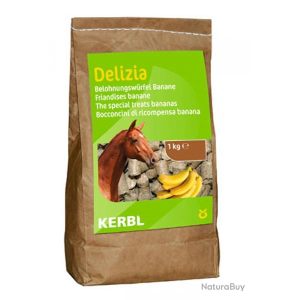 FRIANDISE DELIZIA 1KG - BANANE - KERBL