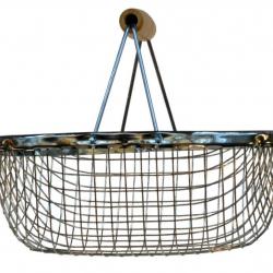 PANIER A RECOLTES 7L GALVANISE - LUCIFER