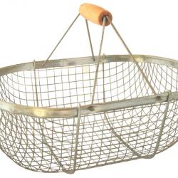 PANIER A RECOLTES 15L GALVANISE - LUCIFER