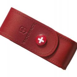 ETUI CUIR ROUGE COUTEAU 6/14 PIECES - VICTORINOX
