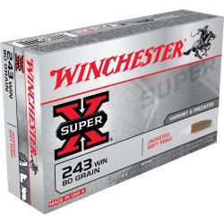 BALLES 243WIN PP 80G - WINCHESTER