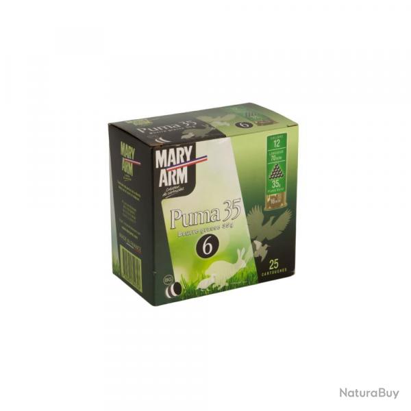 CARTOUCHES PUMA 35 12/70 35G BG X25 - N 4 - MARY ARM