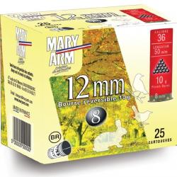 CARTOUCHES 12 MM X25 - N 8 - MARY ARM