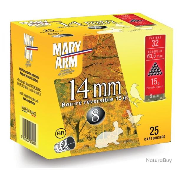 CARTOUCHES 14 MM X25 - N 7 - MARY ARM