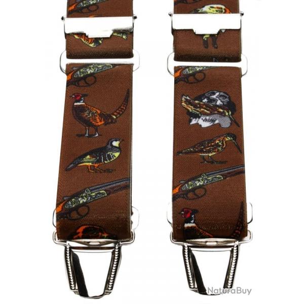 BRETELLES BICLIP MARRON - BICLIP