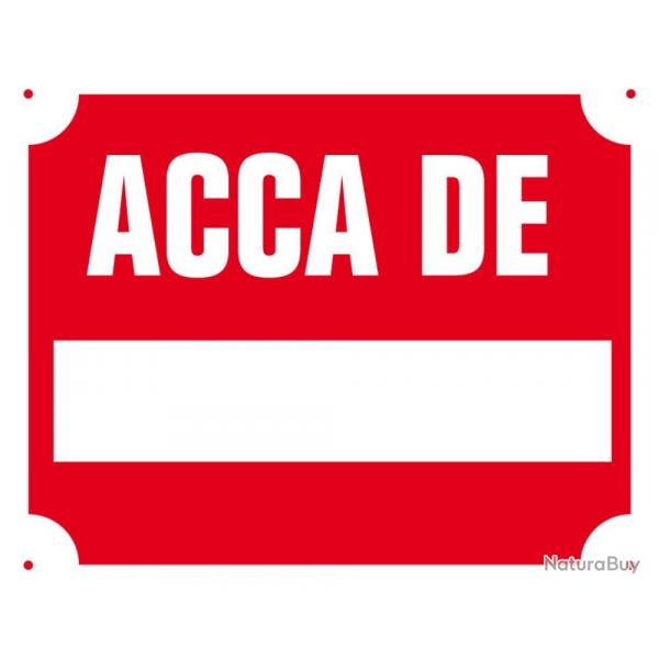 PANNEAU ACCA DE ... - KROMA