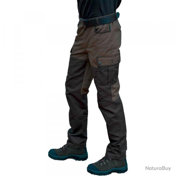 PANTALON GARRIGUE MARRON - 38 - PERCUSSION