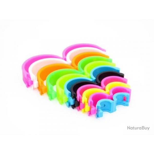 BAGUES LOCK PLASTIQUE 12MM X40 - Blanc - RINGS4WINGS